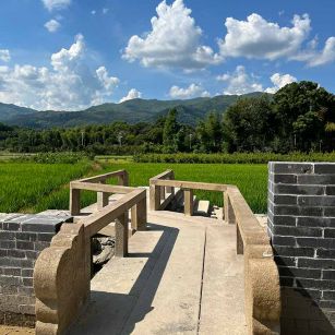 永州花岗岩仿古石材景区使用案例