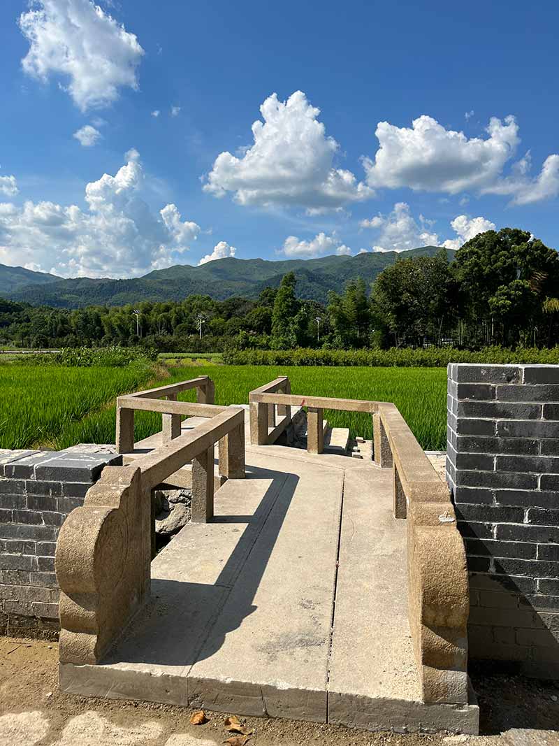 永州花岗岩仿古石材景区使用案例