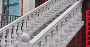 永州 天然石材 阳台庭院护栏、栏杆