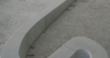 永州 花岗岩整石坐凳拼装