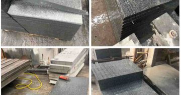 永州 芝麻黑地铺石材