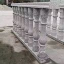 永州 芝麻白圆形光面花瓶柱，栏杆