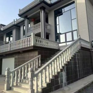 永州 芝麻白别墅阳台栏杆，楼梯栏杆