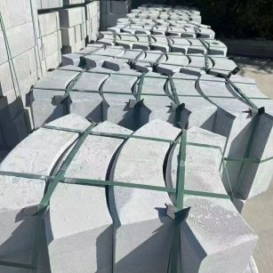 永州 芝麻灰弧形路沿石