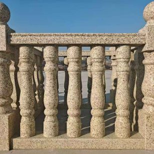 永州 黄金麻栏杆（扶手，花瓶柱，将军柱）