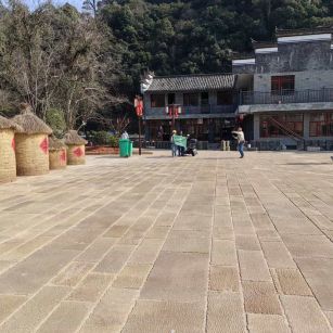 永州仿古石铺装效果