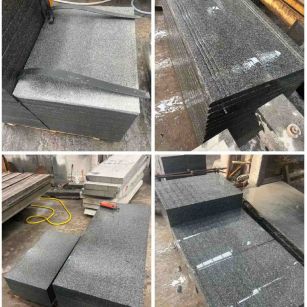 永州 芝麻黑地铺石材