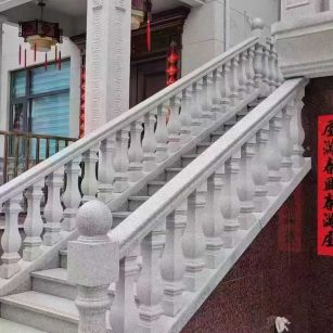 永州 天然石材 阳台庭院护栏、栏杆