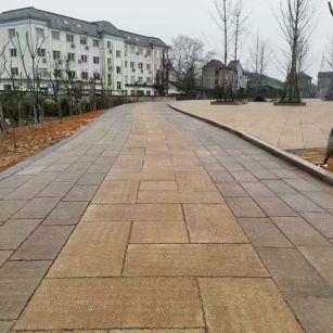 永州仿古石铺装效果