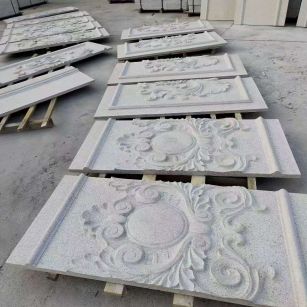 永州 芝麻白干挂雕花板