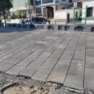 永州仿古石铺装效果