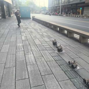 永州仿古石铺装效果