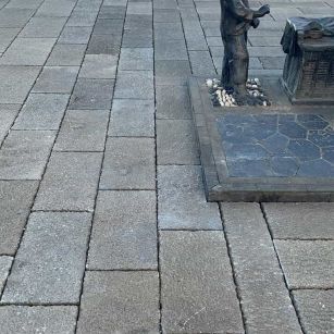 永州仿古石铺装效果