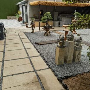 永州仿古石铺装效果