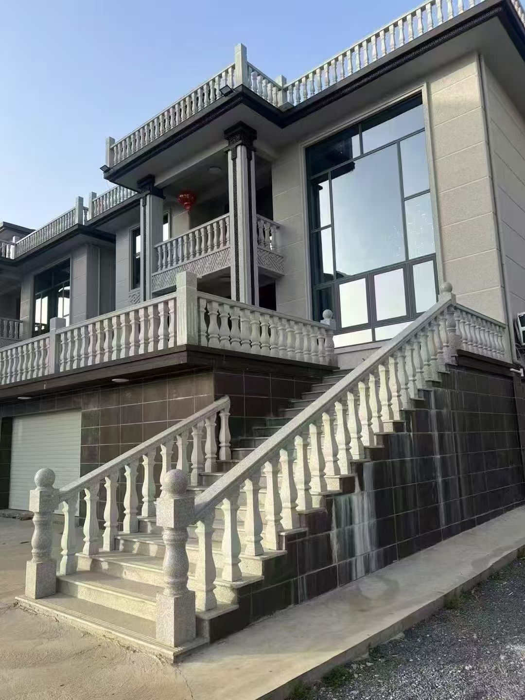 永州 芝麻白别墅阳台栏杆，楼梯栏杆