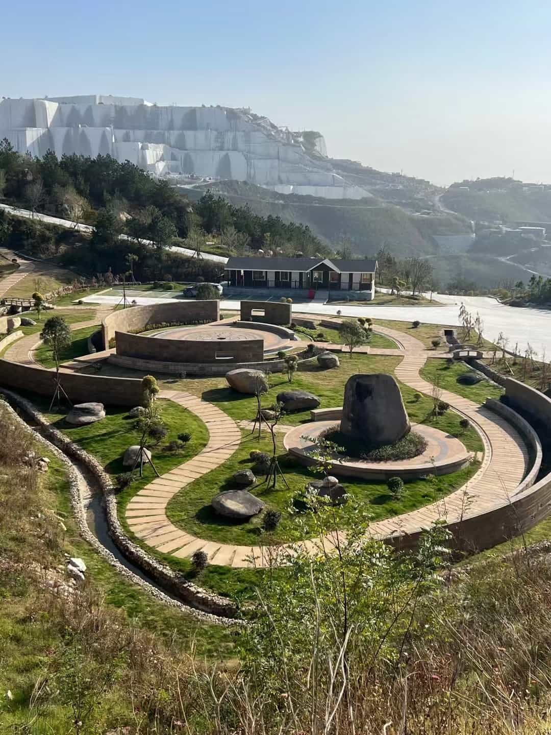 永州仿古石铺装整体效果