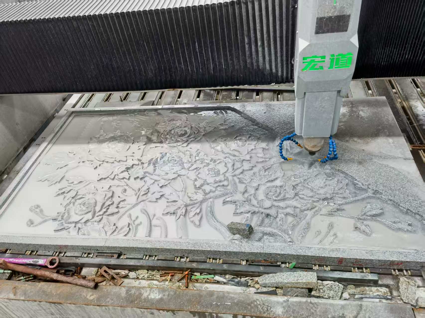 永州 别墅墙面石材雕刻