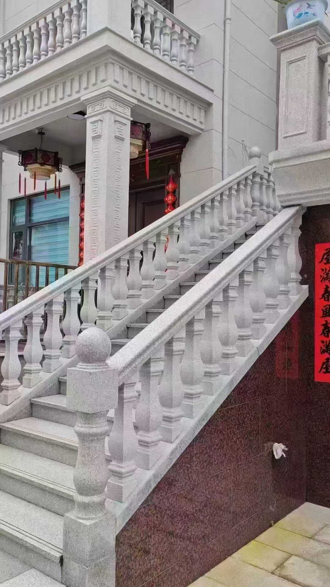 永州 天然石材 阳台庭院护栏、栏杆