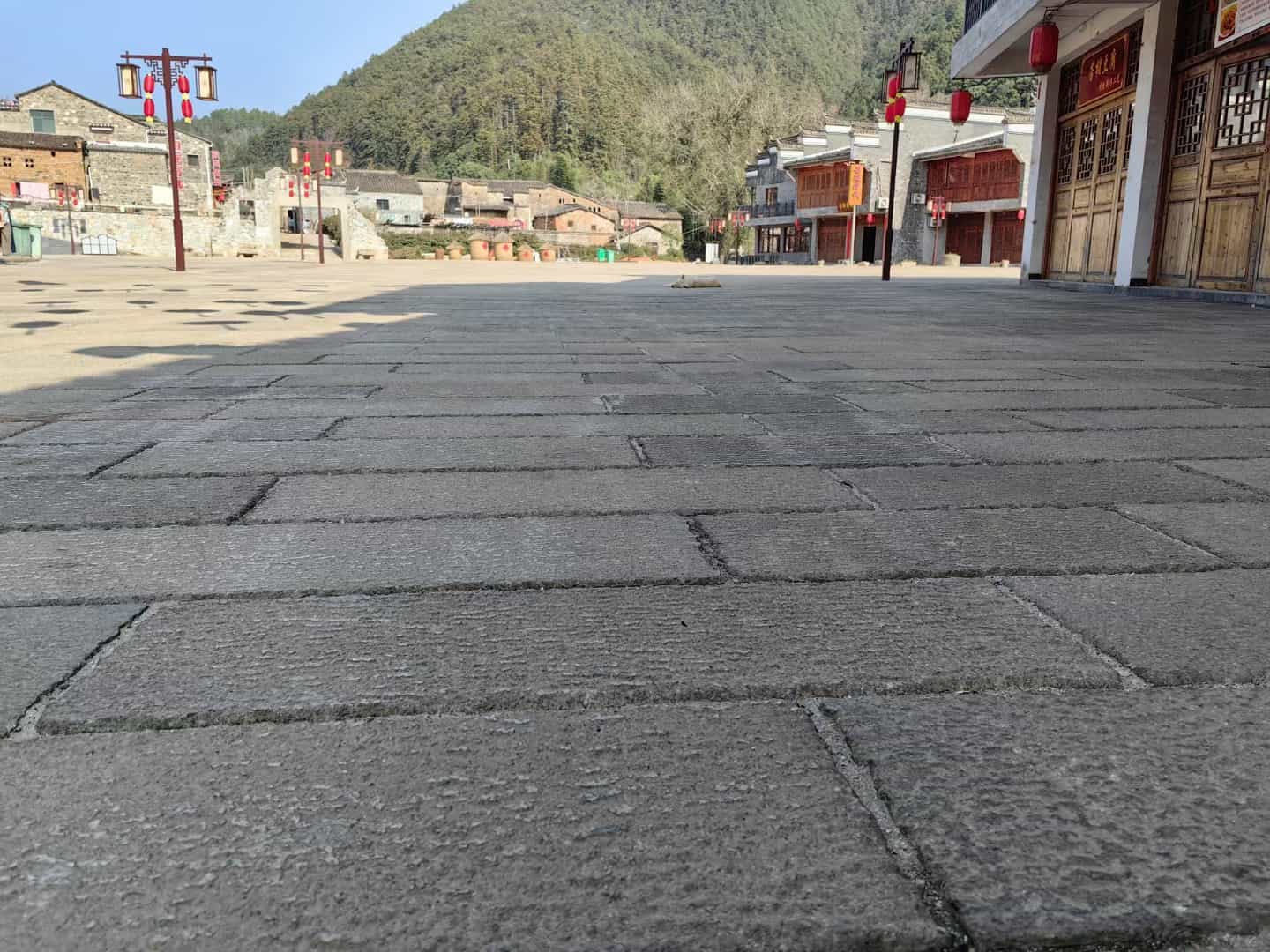 永州仿古石铺装效果