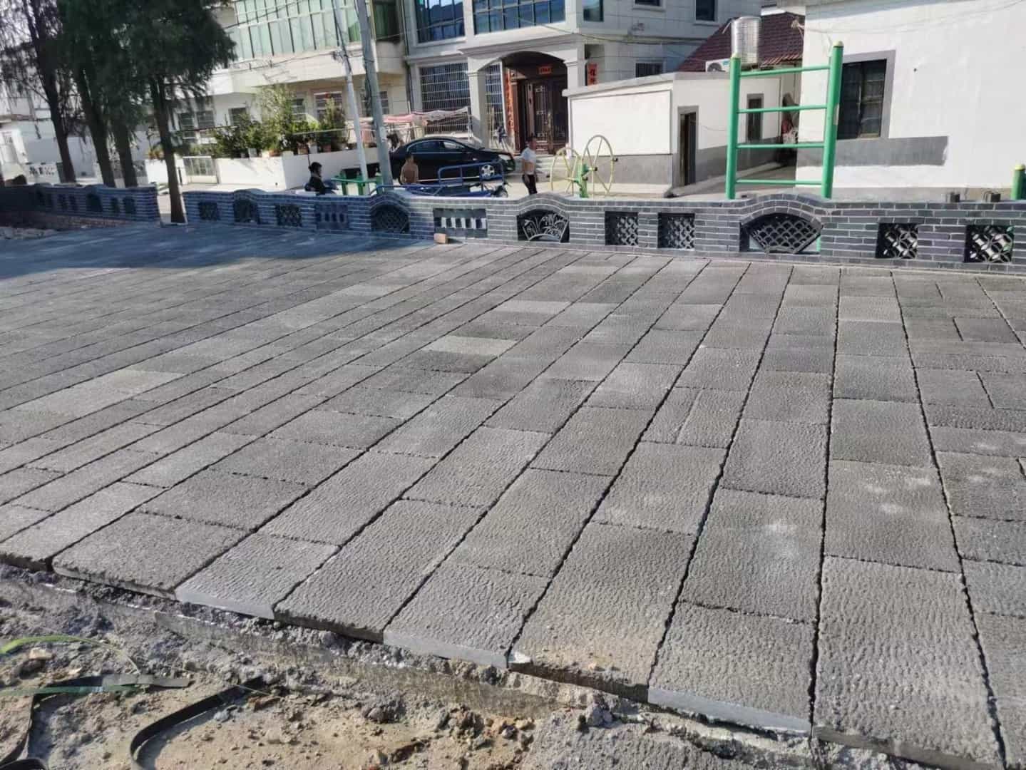 永州仿古石铺装效果