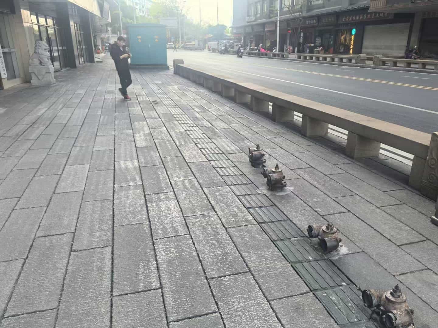 永州仿古石铺装效果