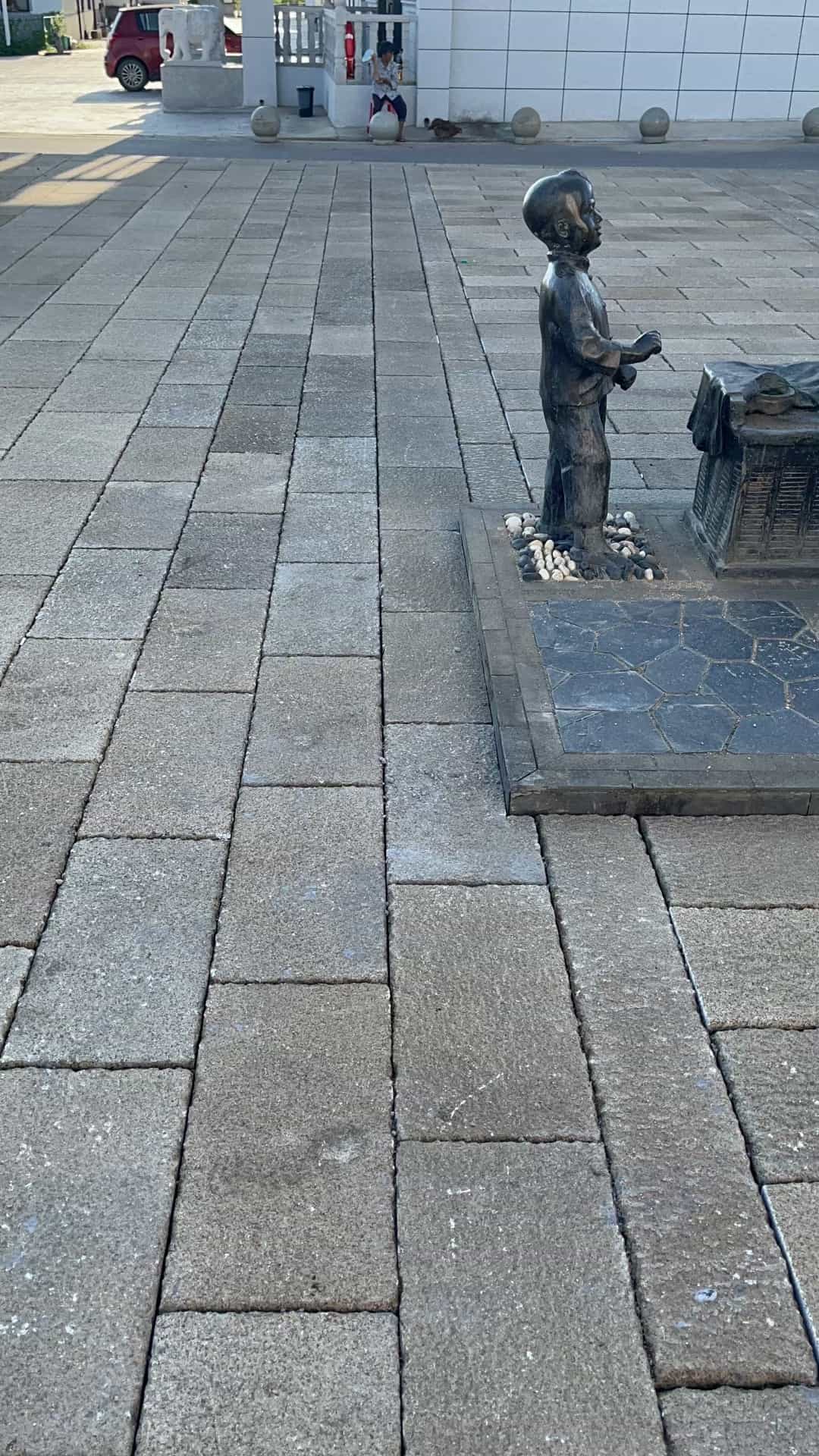 永州仿古石铺装效果
