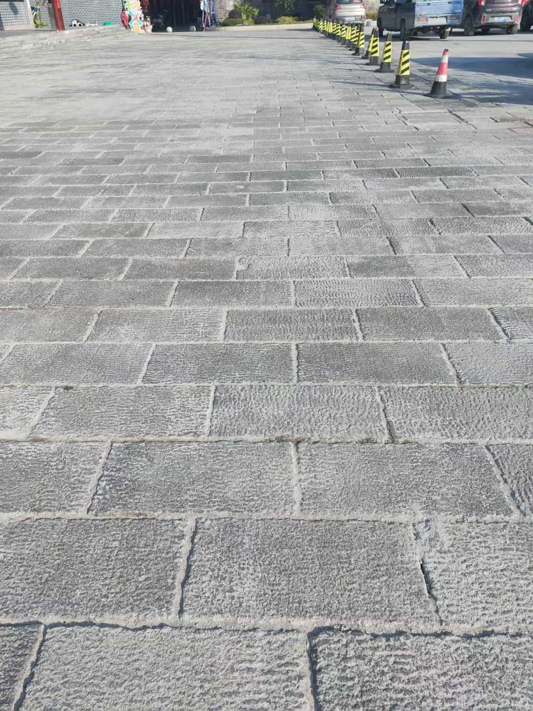 永州仿古石铺装效果