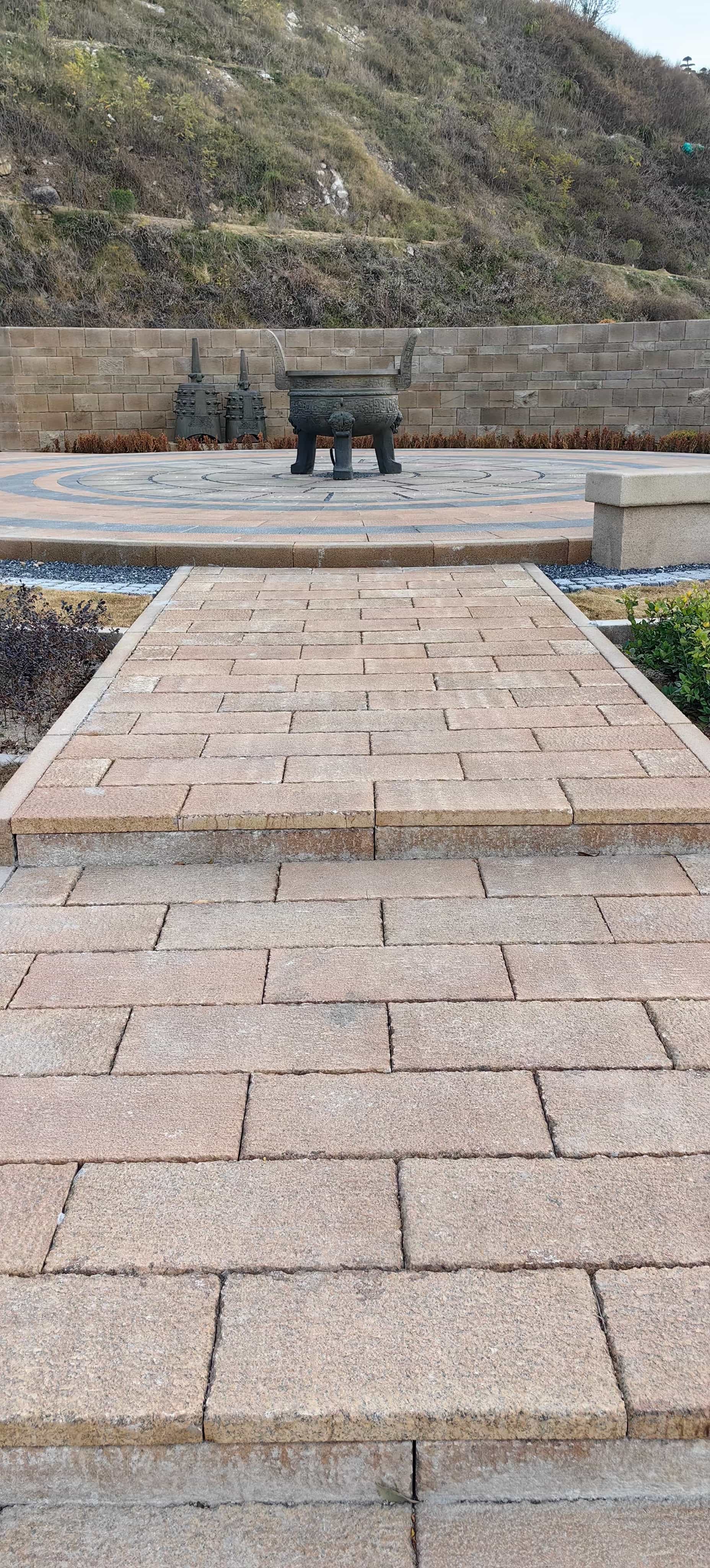 永州仿古石铺装效果