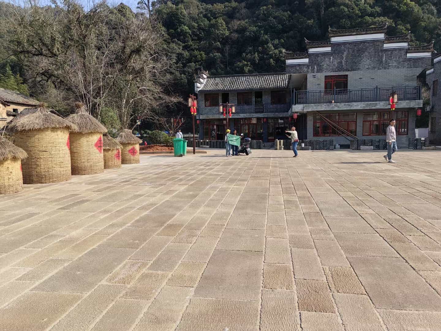 永州仿古石铺装效果