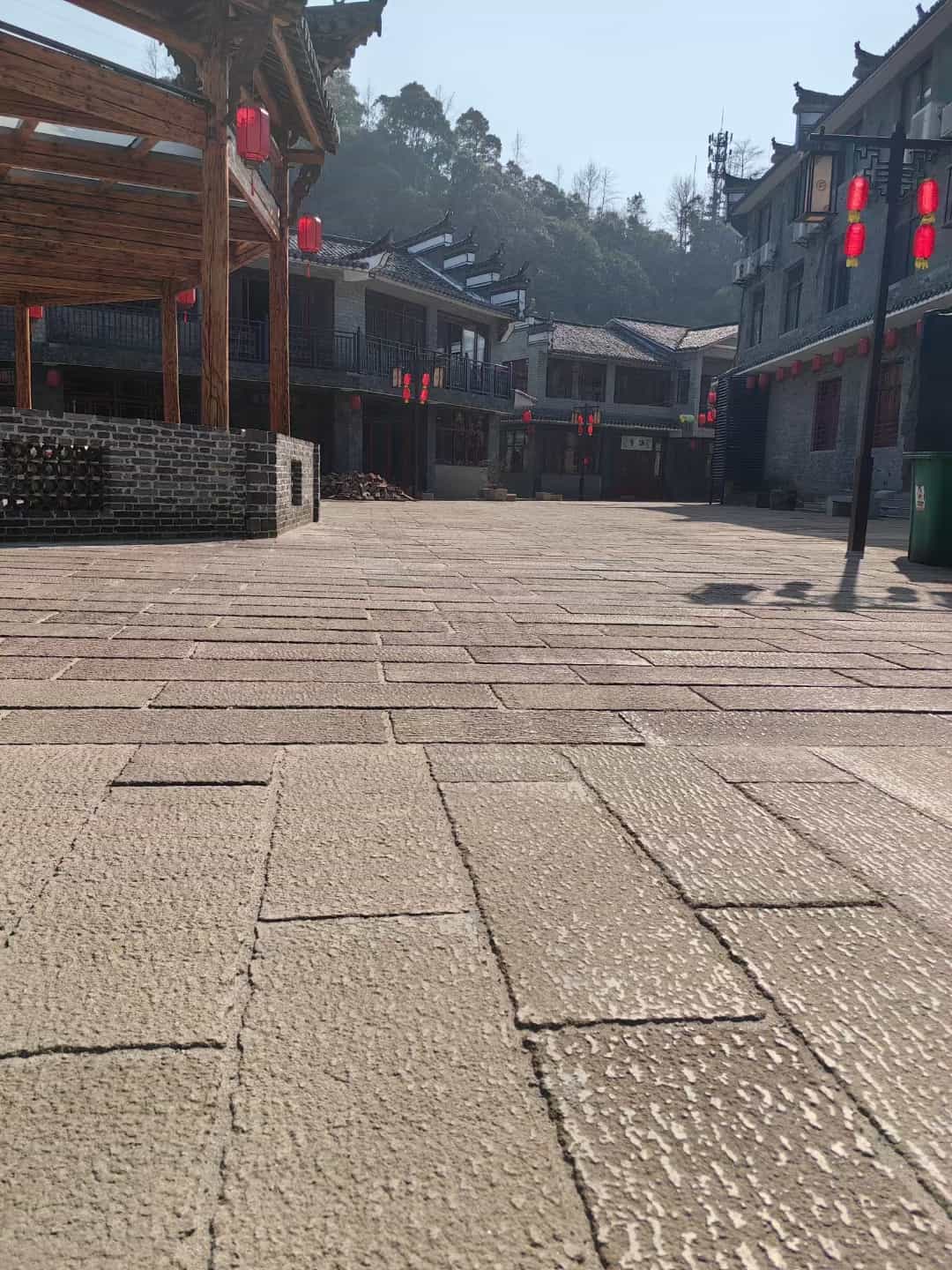 永州仿古石铺装效果