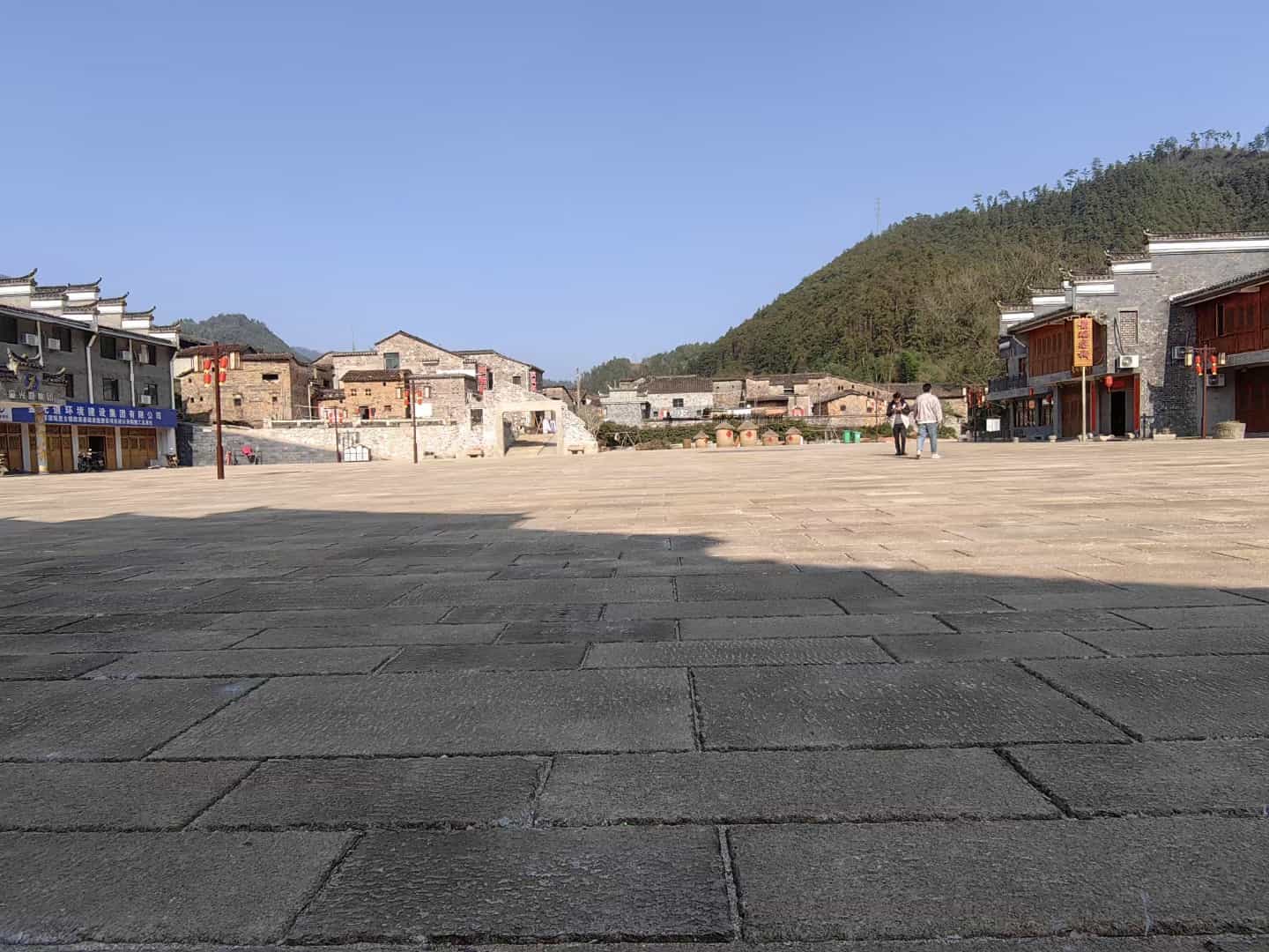 永州仿古石铺装效果
