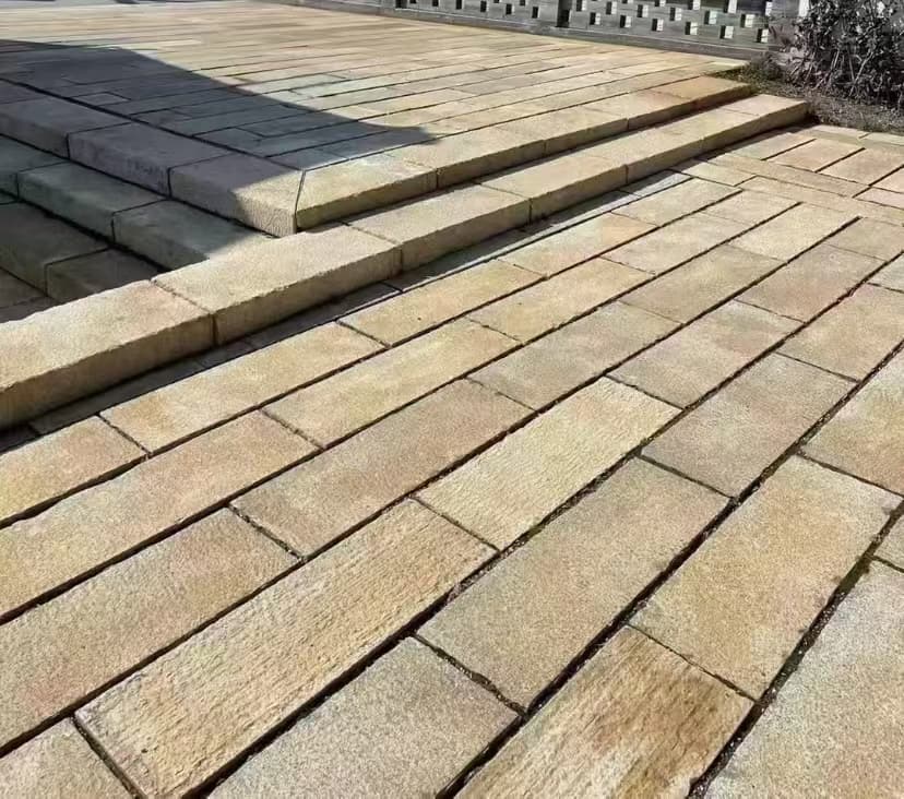 永州仿古石铺装效果