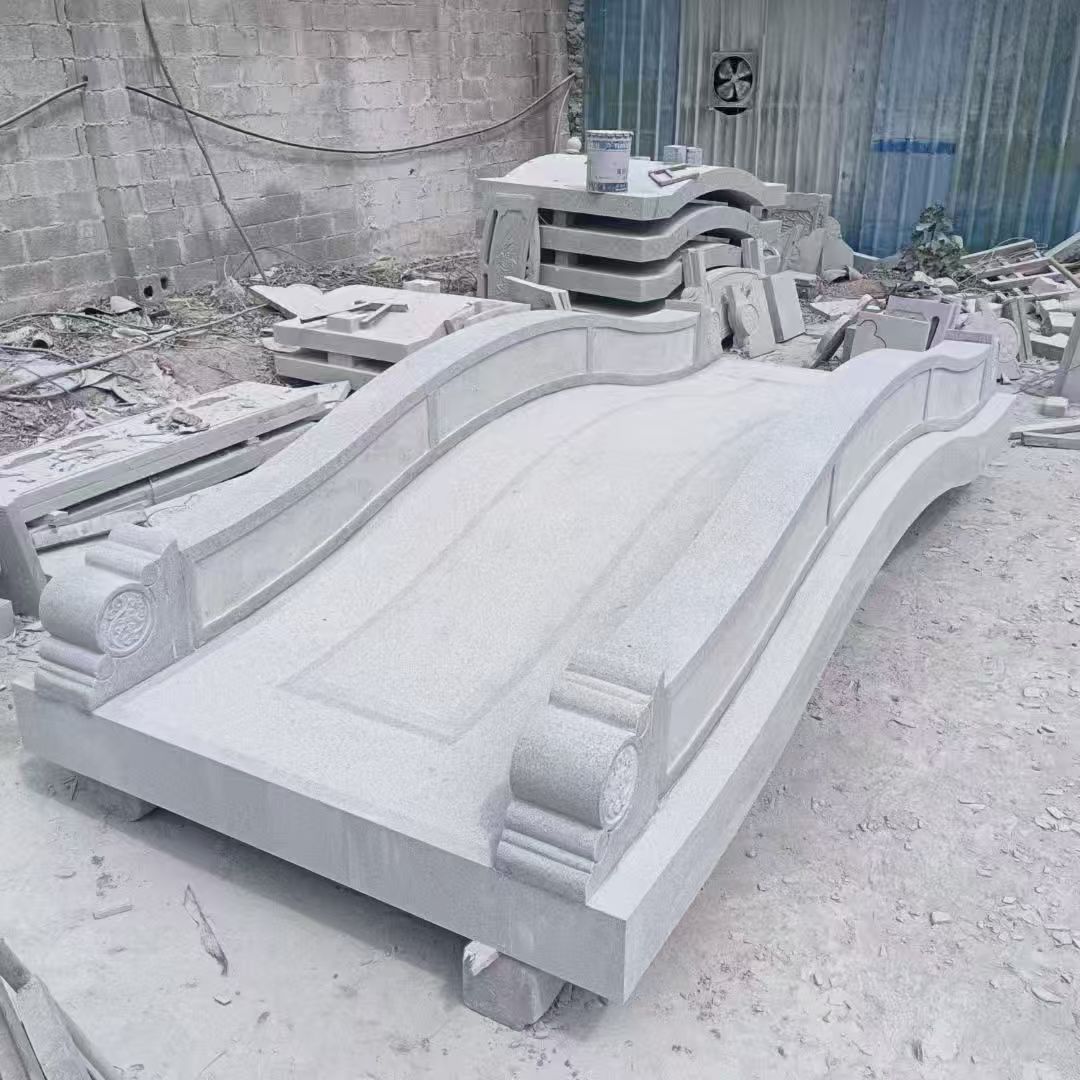 永州 芝麻灰花岗岩园林景观 小石桥