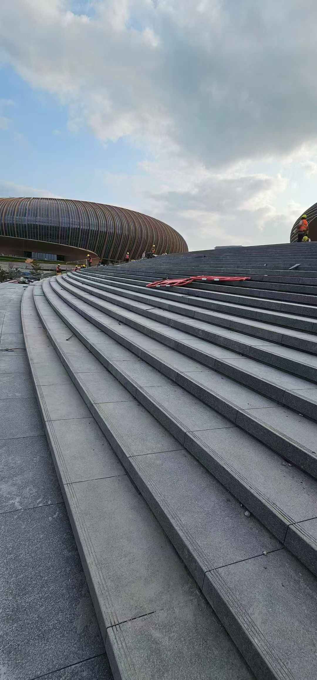 永州 弧形整石台阶铺装效果图