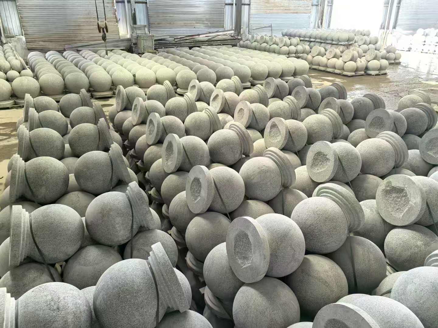 永州石材挡车球