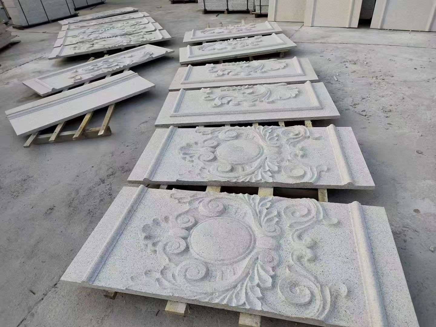 永州 芝麻白干挂雕花板