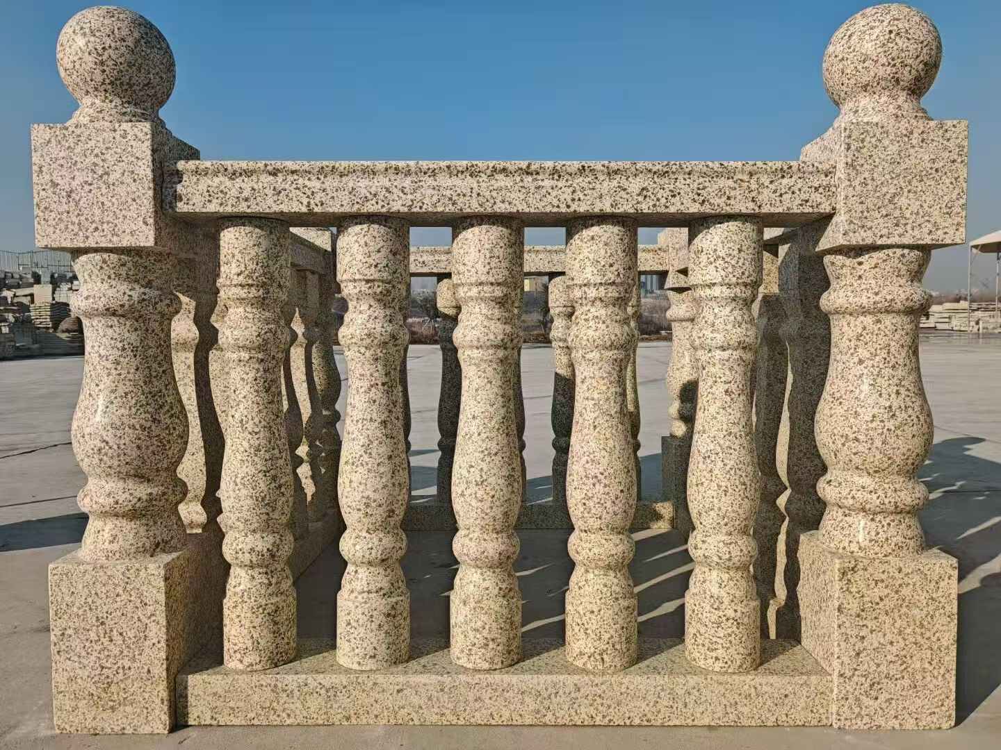 永州 黄金麻栏杆（扶手，花瓶柱，将军柱）