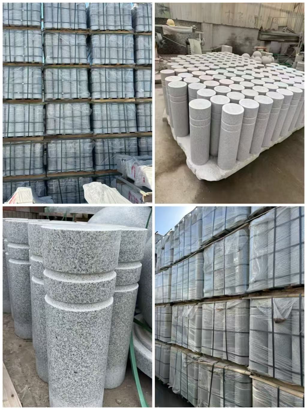 永州 芝麻白花岗岩挡车柱、隔离柱多少钱